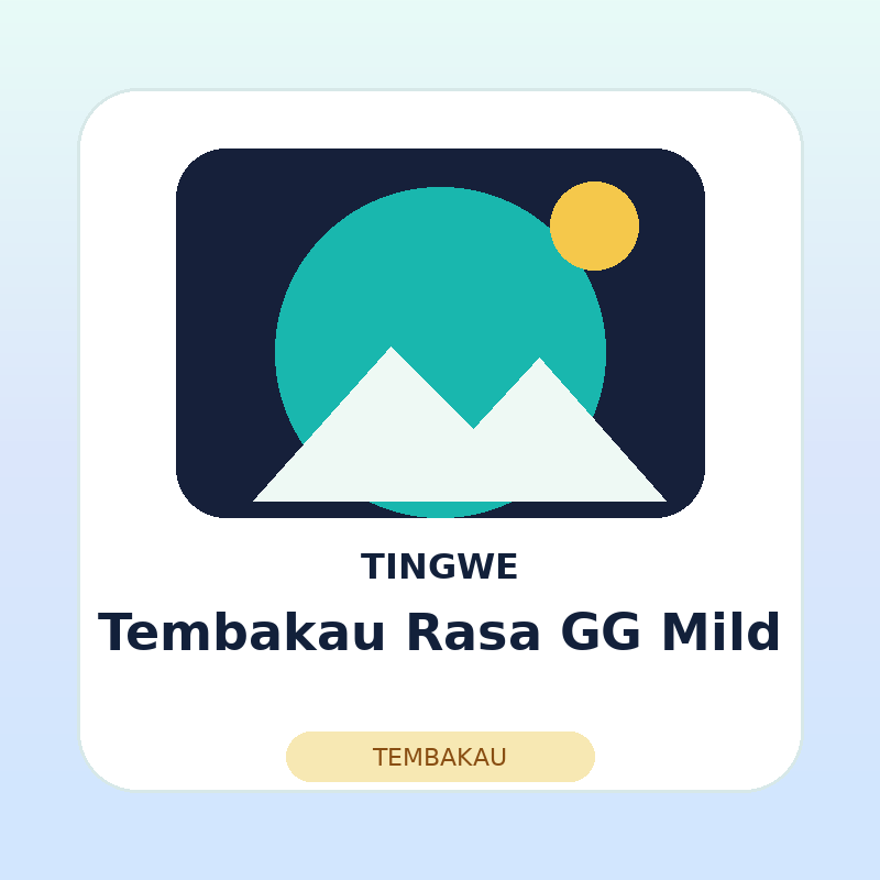Tembakau Rasa GG Mild