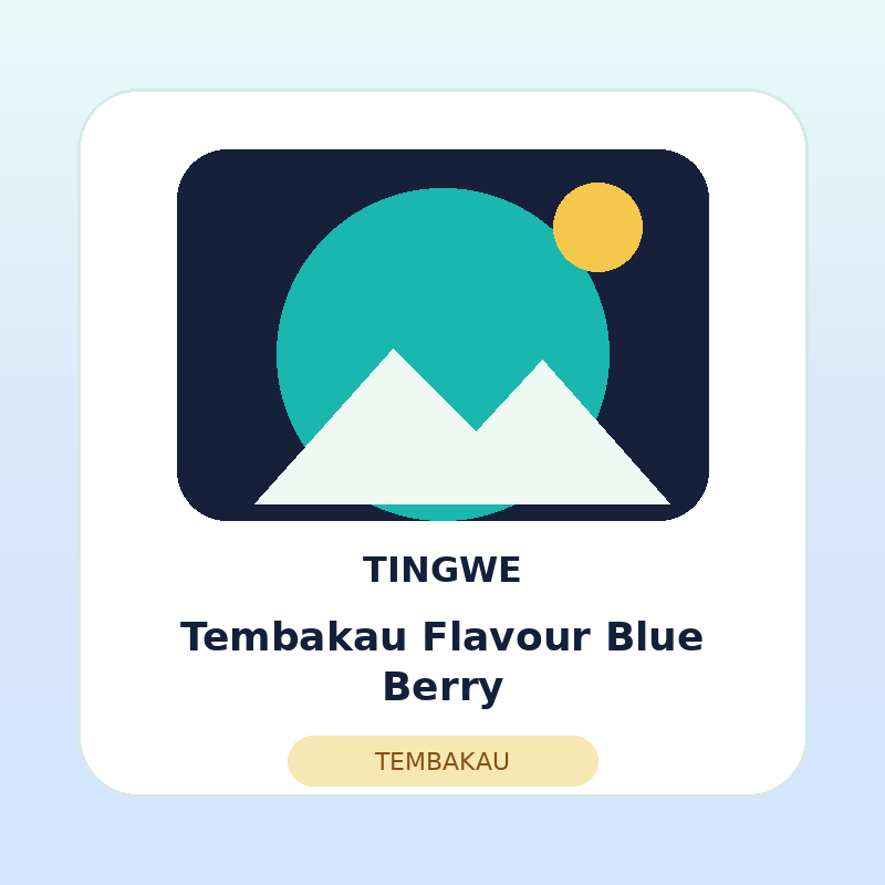 Tembakau Flavour Blue Berry