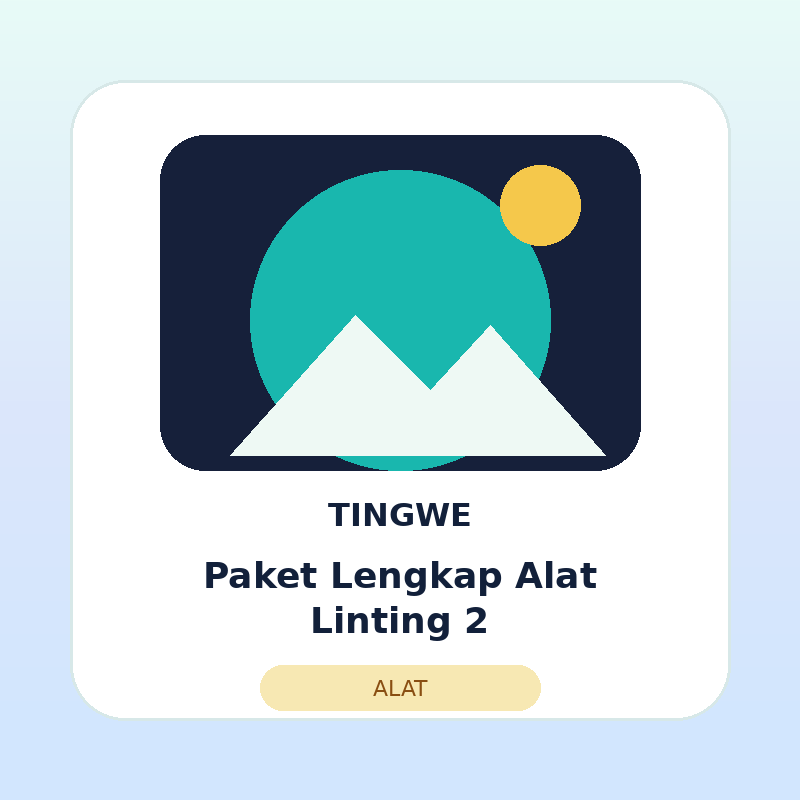 Paket Lengkap Alat Linting 2