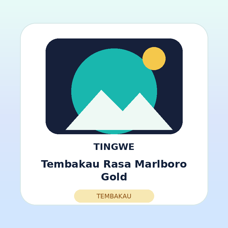 Tembakau Rasa Marlboro Gold